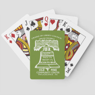 Playing Cards - Olive Green