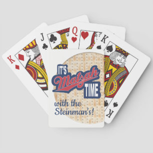 Playing Cards "PASSOVER “It’s Matzah Time”