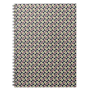 Playing cards pattern notebook