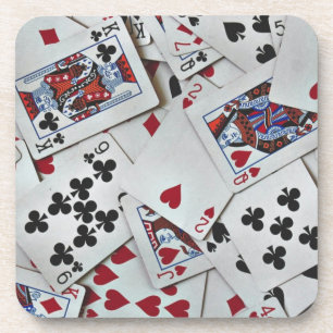 Playing Cards Poker Games Queen King Coaster