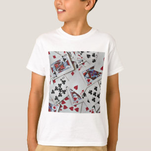 Playing Cards Poker Games Queen King T-Shirt