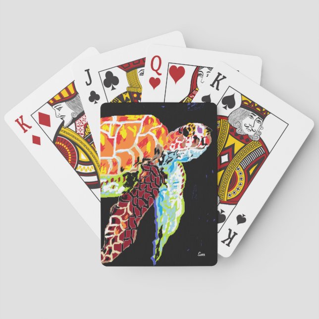 Playing Cards/ Sea Turtle Cards (Back)