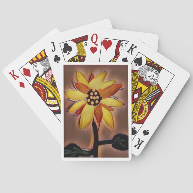 Playing Cards Sunflower (Back)