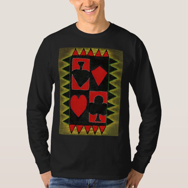 Playing cards T-Shirt (Front)