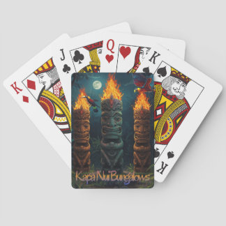 Playing Cards Tiki Kapa Nui Bungalows