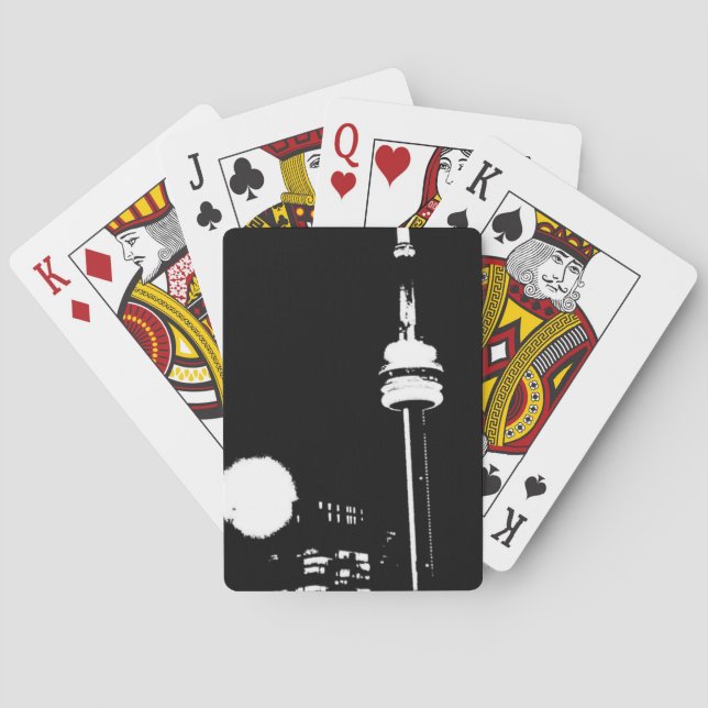 Playing Cards. Toronto.  Cards (Back)