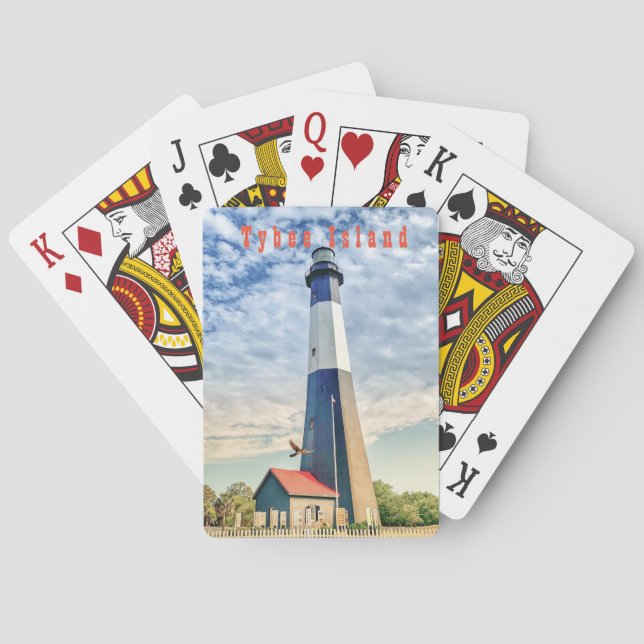 Playing Cards- Tybee Island Playing Cards (Back)