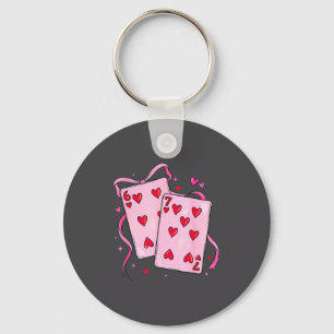 Playing Cards Valentine 6 7 Boys Girls Valentine S Keychain