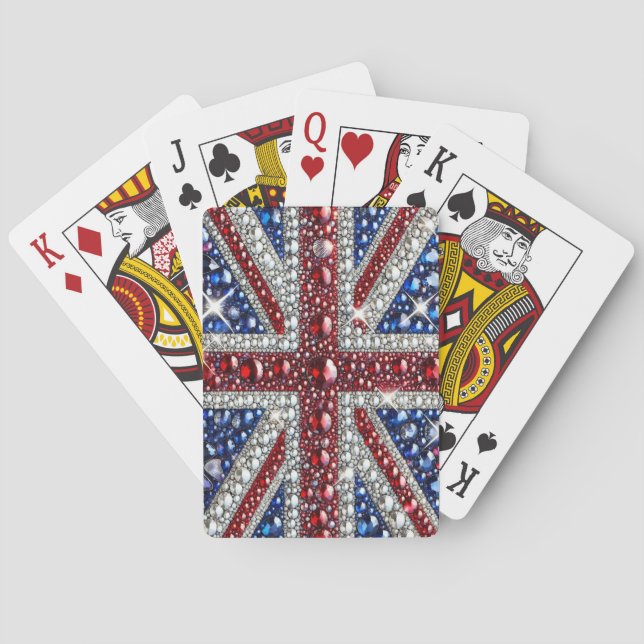 Playing Cards with British Colours (Back)