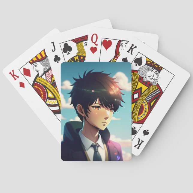 Playing Cards with cool Anime Design (Back)