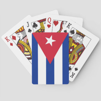 Playing Cards with flag of Cuba