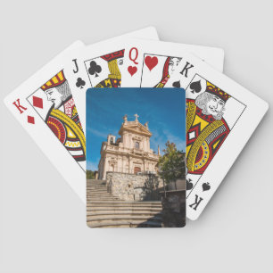 Playing Cards with front image of Old Church