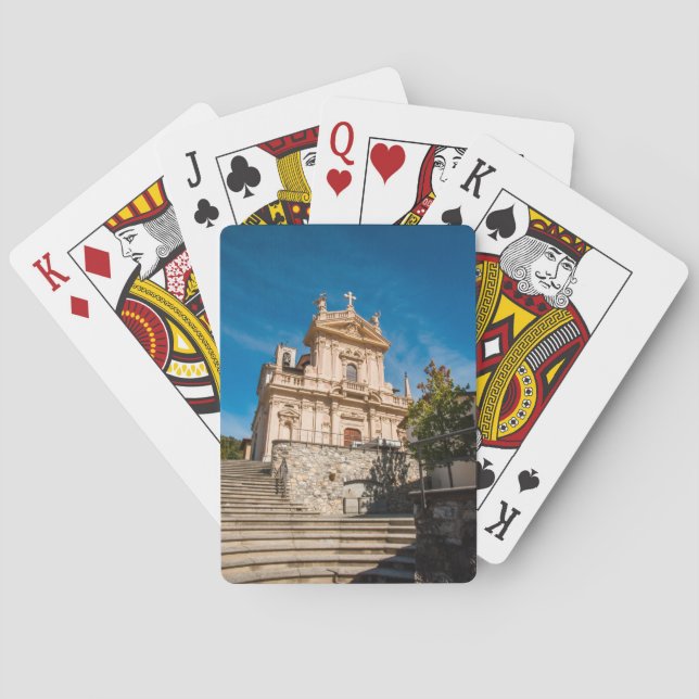Playing Cards with front image of Old Church (Back)