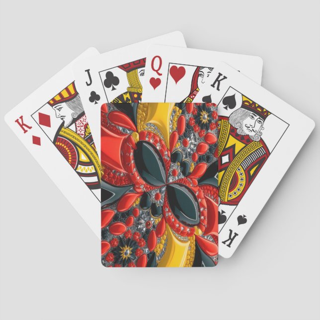 Playing Cards with Germany Colours (Back)