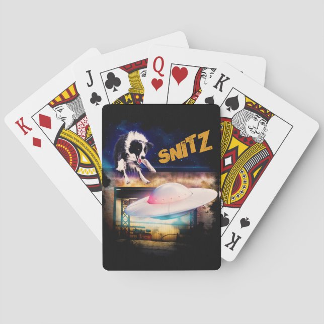 playing cards with Snitz from Bob's Saucer Repair (Back)