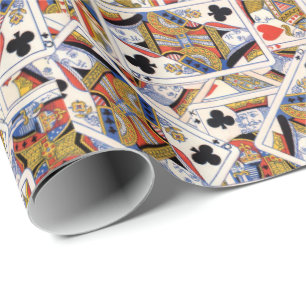 Playing cards Wrapping Paper
