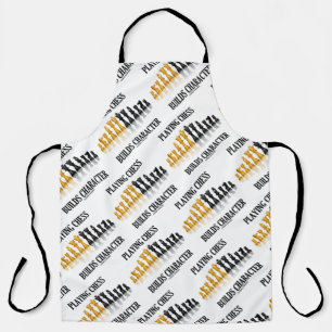 Playing Chess Builds Character Reflective Chess Apron