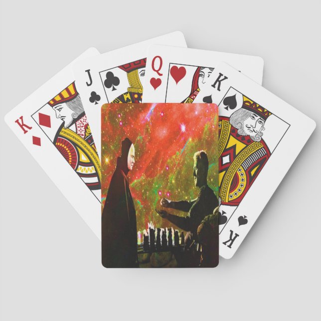 Playing Chess with Death Cards (Back)