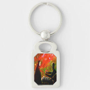 Playing Chess with Death Keychain