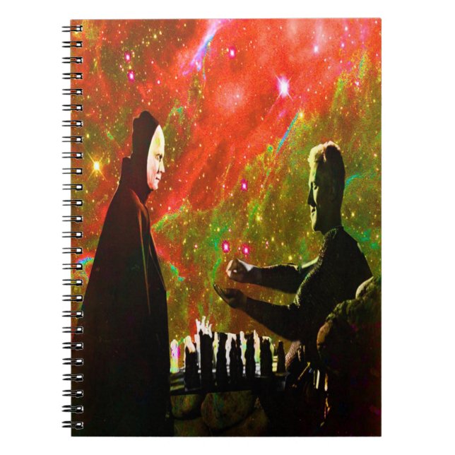 Playing Chess with Death Notebook (Front)