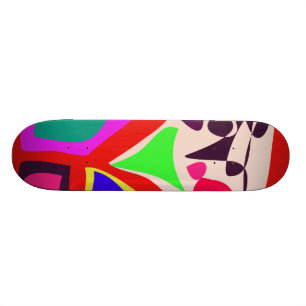 Playing Children Skateboard