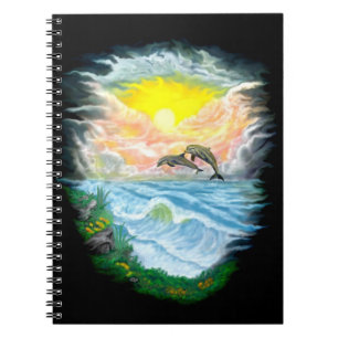 Playing Dolphins in the Sunshine Notebook