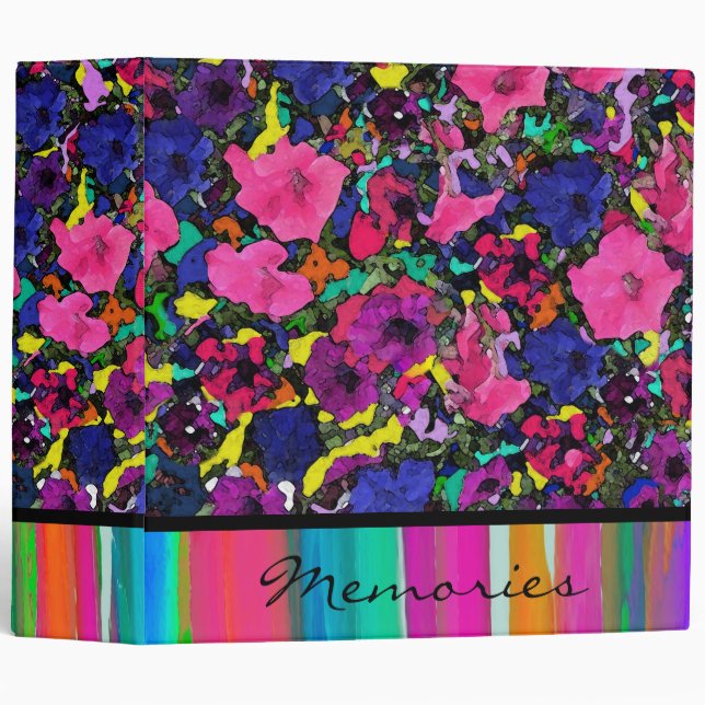 Playing Flowers ~ Binder Album (Front/Spine)