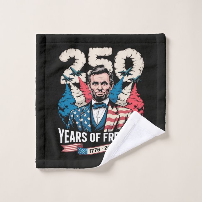  Playing Guitar 250 Years Wash Cloth (Wash Cloth)