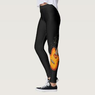 Playing Guitar Lights Me Up, Leggings