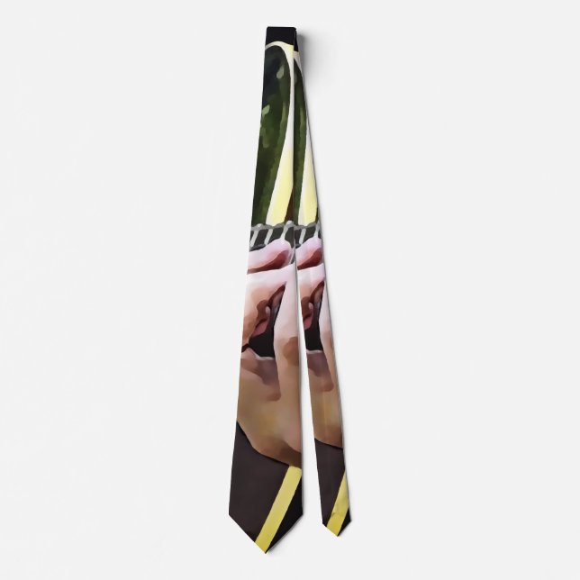 Playing Guitar Tie (Front)