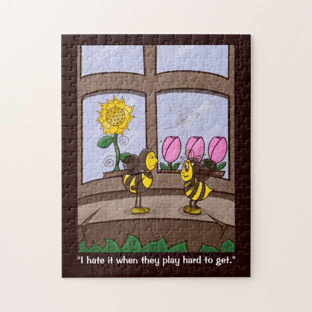 Playing Hard To Get Jigsaw Puzzle (Vertical)
