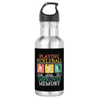 Playing Pickleball Improves Memory  532 Ml Water Bottle