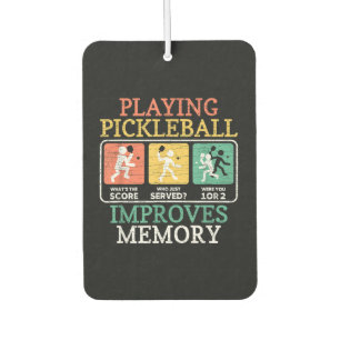 Playing Pickleball Improves Memory Air Freshener