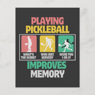 Playing Pickleball Improves Memory Flyer