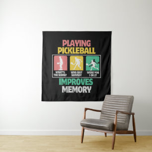 Playing Pickleball Improves Memory Tapestry