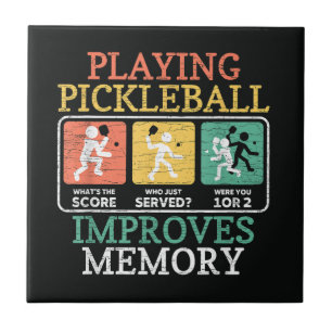 Playing Pickleball Improves Memory Tile