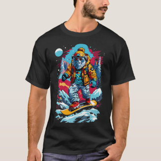 Playing Snowboard T-Shirt