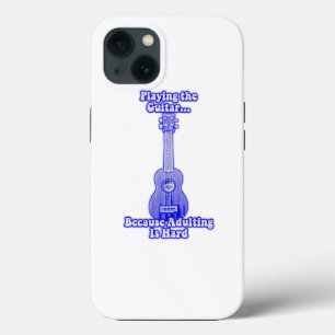 Playing the guitar because adulting is hard. iPhone 13 case