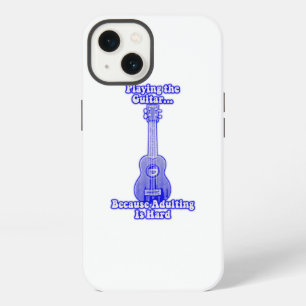 Playing the guitar because adulting is hard. iPhone 13 case