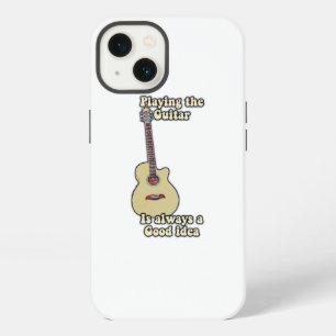 Playing the guitar is always a good idea. iPhone 13 case