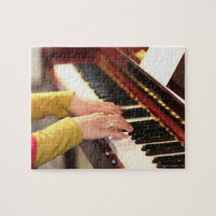 Playing the Piano Jigsaw Puzzle