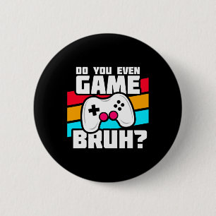 Playing Video Games - Pc Console Gaming - Funny Vi 2 Inch Round Button