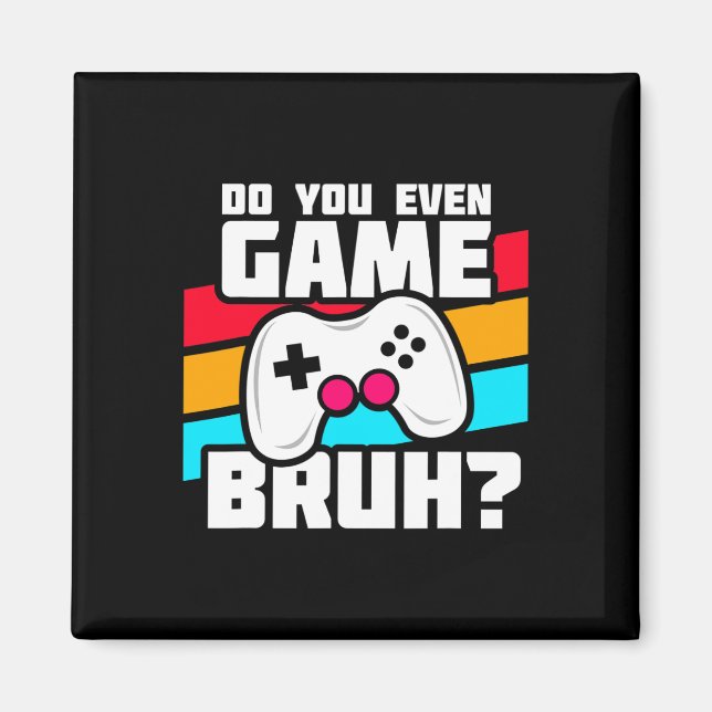 Playing Video Games - Pc Console Gaming - Funny Vi Magnet (Front)