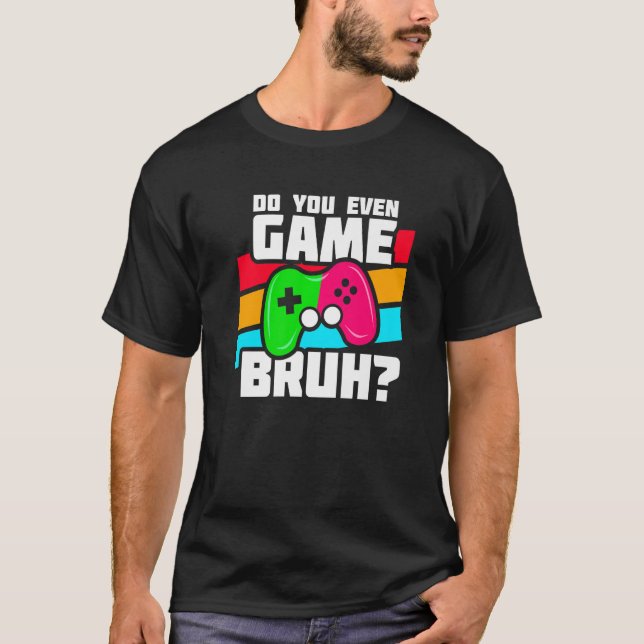 Playing Video Games - PC Console Gaming - Funny Vi T-Shirt (Front)