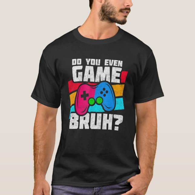 Playing Video Games   PC Console Gaming     Video  T-Shirt (Front)