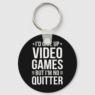 Playing Video Games - Video Gamer Meme - Funny Vid Keychain