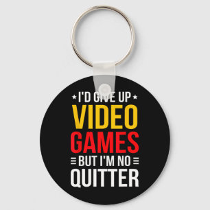 Playing Video Games - Video Gamer Meme - Funny Vid Keychain