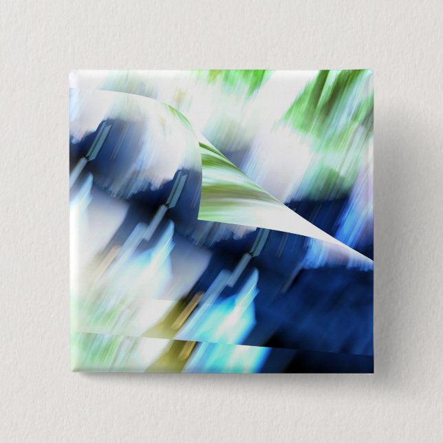 Playing with colours 2 inch square button (Front)