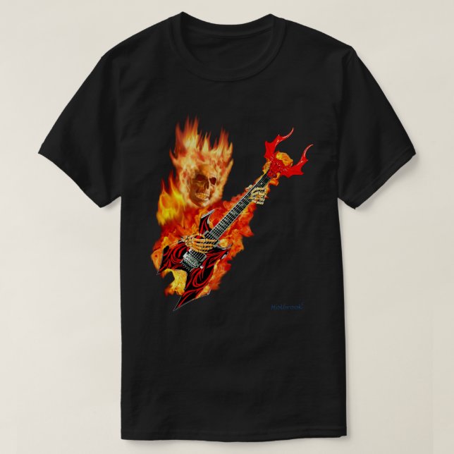 Playing With HellFire T-Shirt (Design Front)