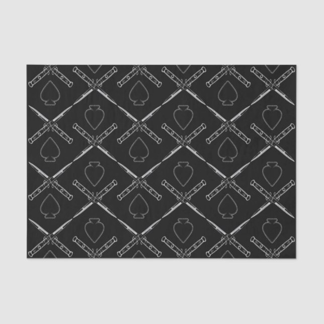 Playing with Knives Tissue Paper (Front)